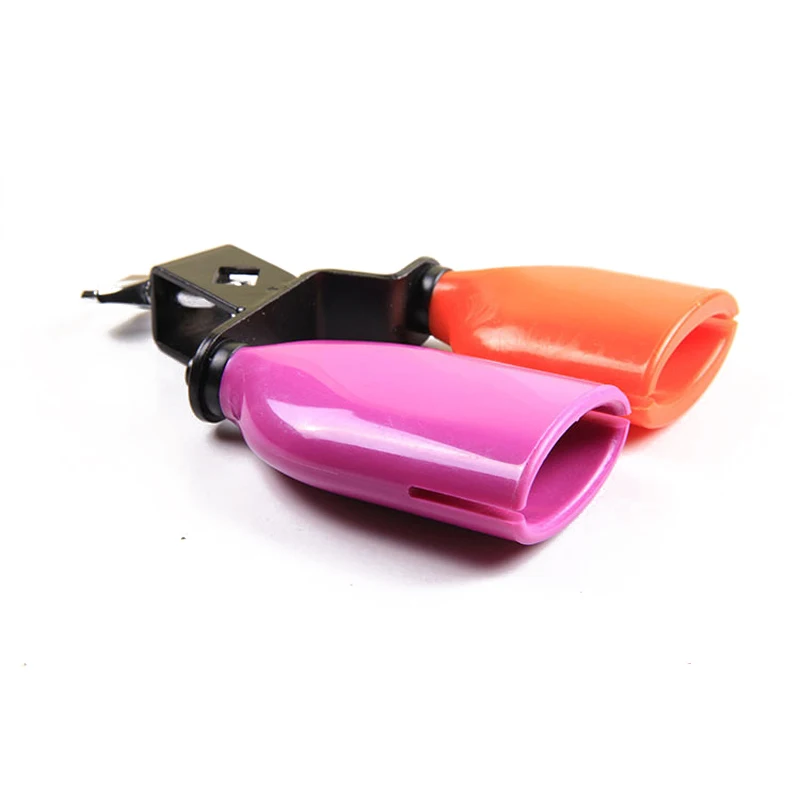 MoonEmbassy Double Sambago Bell Percussion Jam Block Latin Music Cowbell Knocker Drum Accessories