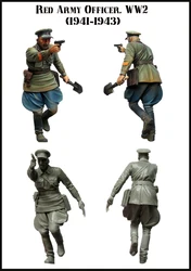 1/35 Resin Figures  Model Kit-C200 Historical military RED ARMY OFFICER Unassembled unpainted