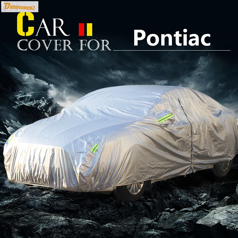 

Buildreamen2 Car Cover Anti UV Sun Shade Snow Rain Scratch Resistant Cover Waterproof For Pontiac G5 Grand Am Torrent Grand Prix