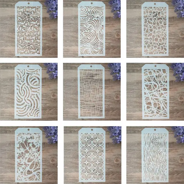 12*24 cm DIY Craft nakładanie warstw szablony do malowania ścian Scrapbooking stempli znaczki Album dekoracyjne tłoczenie kartki papierowe