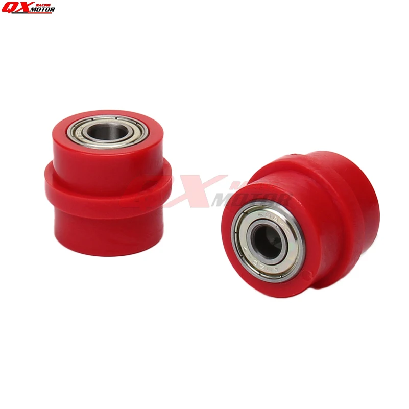 Chain Roller Tensioner Bike Pulley Wheel Slider Guide For Street Enduro Motorcycle Motocross ATV CRF CR XR YZ WR 8mm 10mm