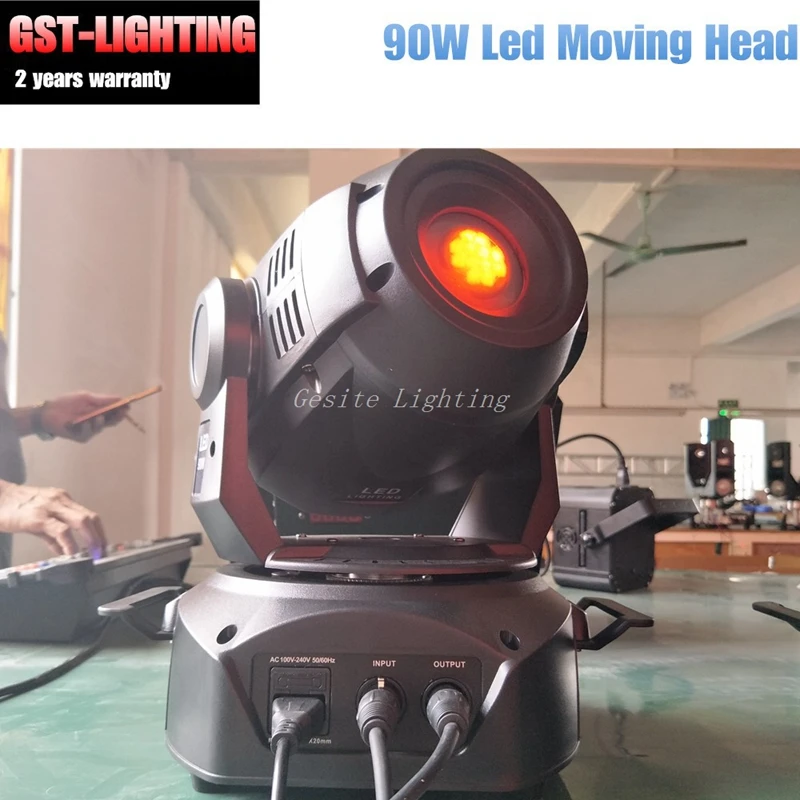 

90W Gobo LED Lyre Spot Moving Head Light for Stage Theater Disco Nightclub