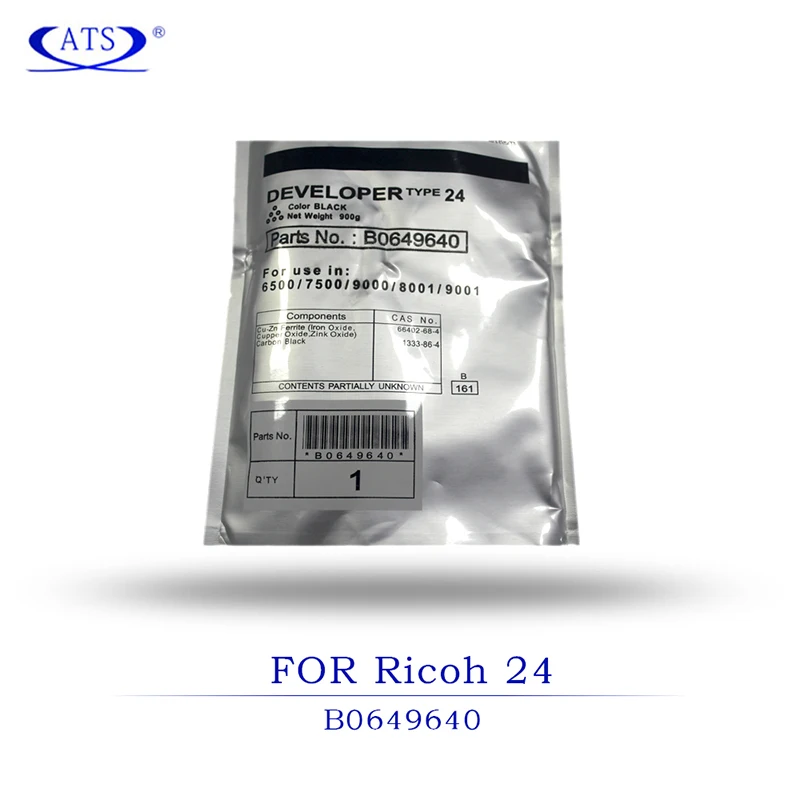 900G Copier Developer powder Compatible for Ricoh TYPE24 B0649640 Aficio 1060 1075 2051 2060 2075 MP 5500 6000 7000 8000 9000