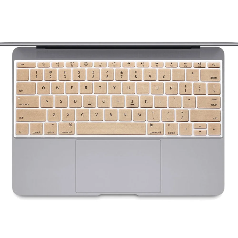 For New Macbook 12 Inch A1534 with Retina Display (2016 NEWEST VERSION) European English US Keyboard Cover Silicone Skin