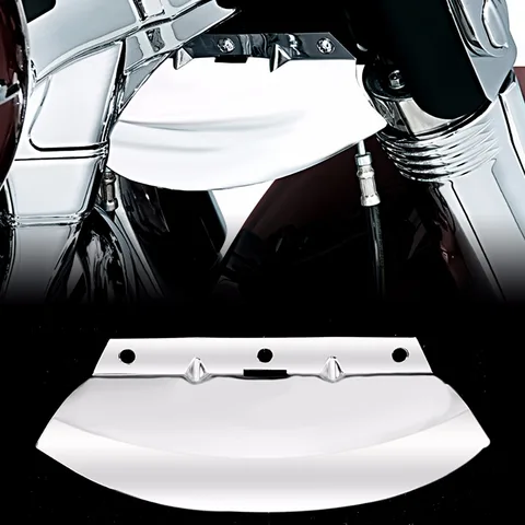 Нижний хромированный тройной дефлектор дерева для Harley Touring Electra Street Glide Road King FLHX FLHR 1980-2013