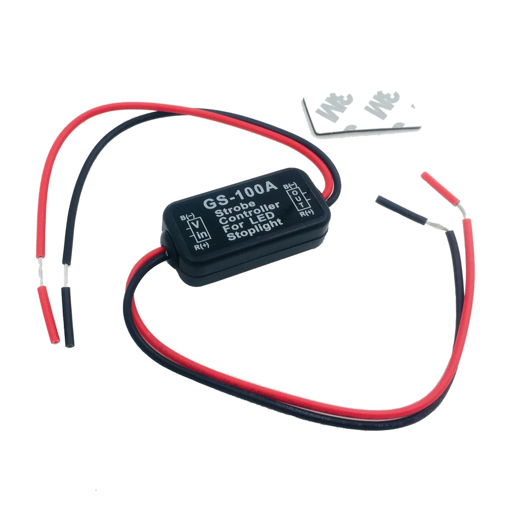 Motorcycle Controller Flash Module LED Braking Parking Light 12V