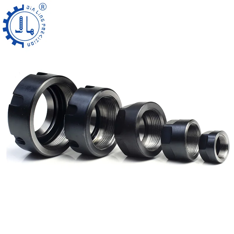 JIALING ER11 ER16 ER20 ER25 ER32 ER Collet Nut For Clamping Cnc Milling Turning Collet Chucks