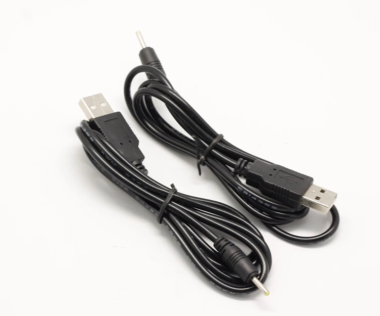5pcs computador tablet usb cabo de carregamento dc 2.5*0.7 para aino/newman/cubo/janela/teclast/...