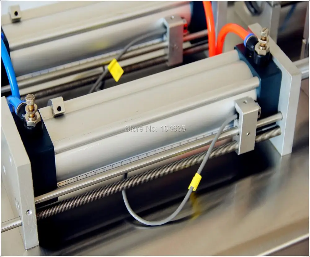 2หัวฉีดเครื่องบรรจุของเหลวน้ำบริสุทธิ์น้ำโรตารี่วาล์ว50-500Ml ขวดเชิงปริมาณบรรจุและบรรจุอุปกรณ์