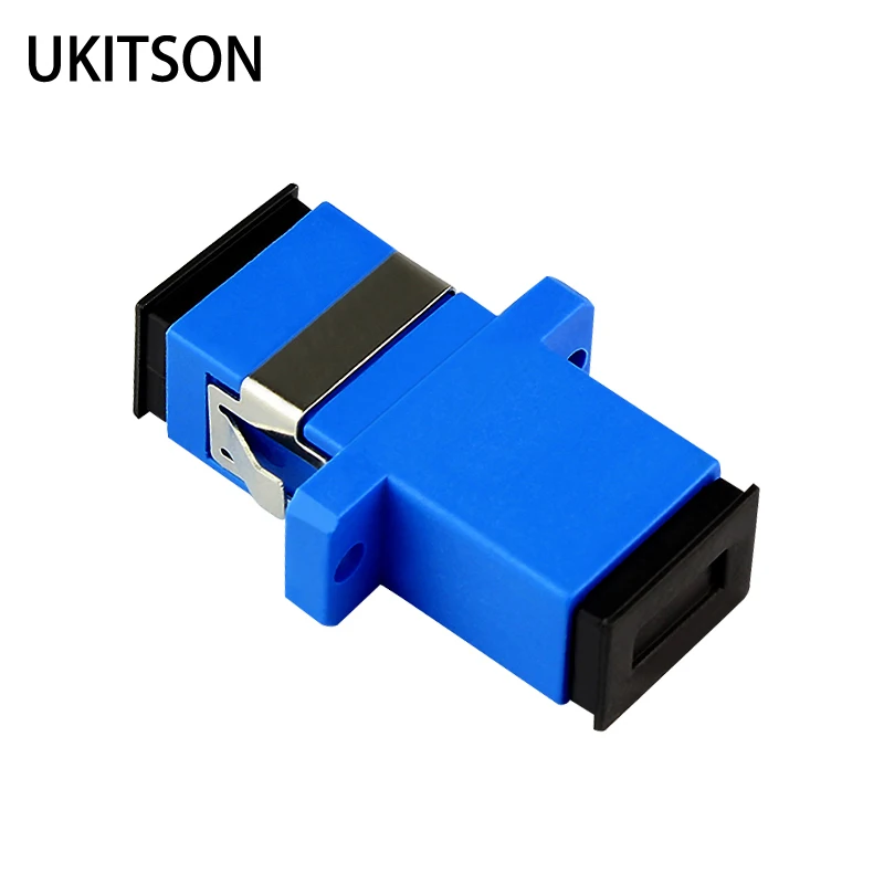 SC To SC Flange Coupler Jack Keystone Simplex SC-SC Fiber Optic UPC Adaptor For Communications Network Connector