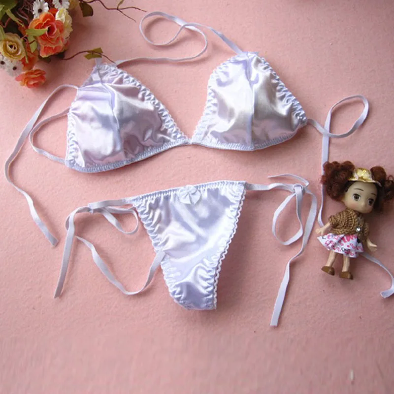 Newest Silk Thong G-string Lace Sexy Underwear Women Sexy Panties Female Low Waist string Lace Lingerie Intimates Thongs T-back