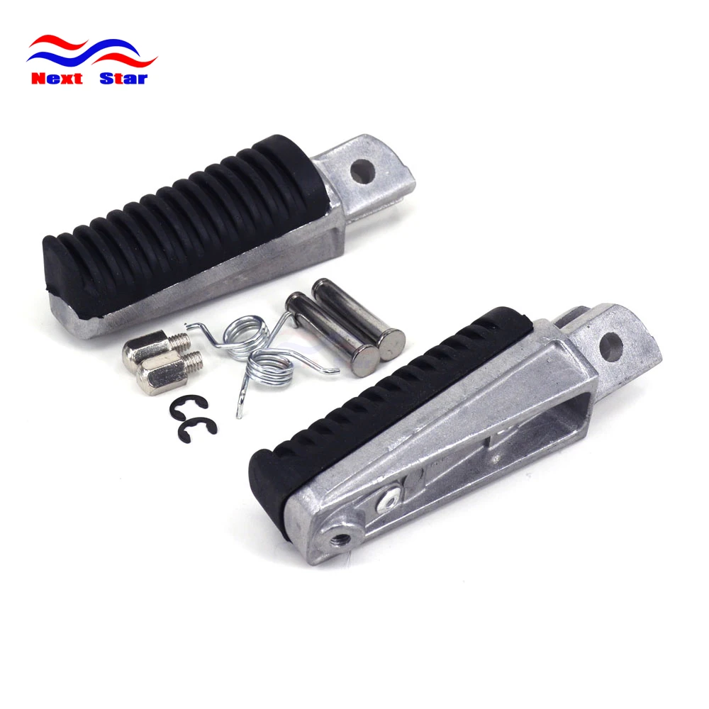 Motorcycle Foot Pegs Footrest Pedals For Yamaha TDR 125R FZ6 Fazer FZR600 FZS600 XJ600N XJ600S YZF600R6 MT-03 TDM900