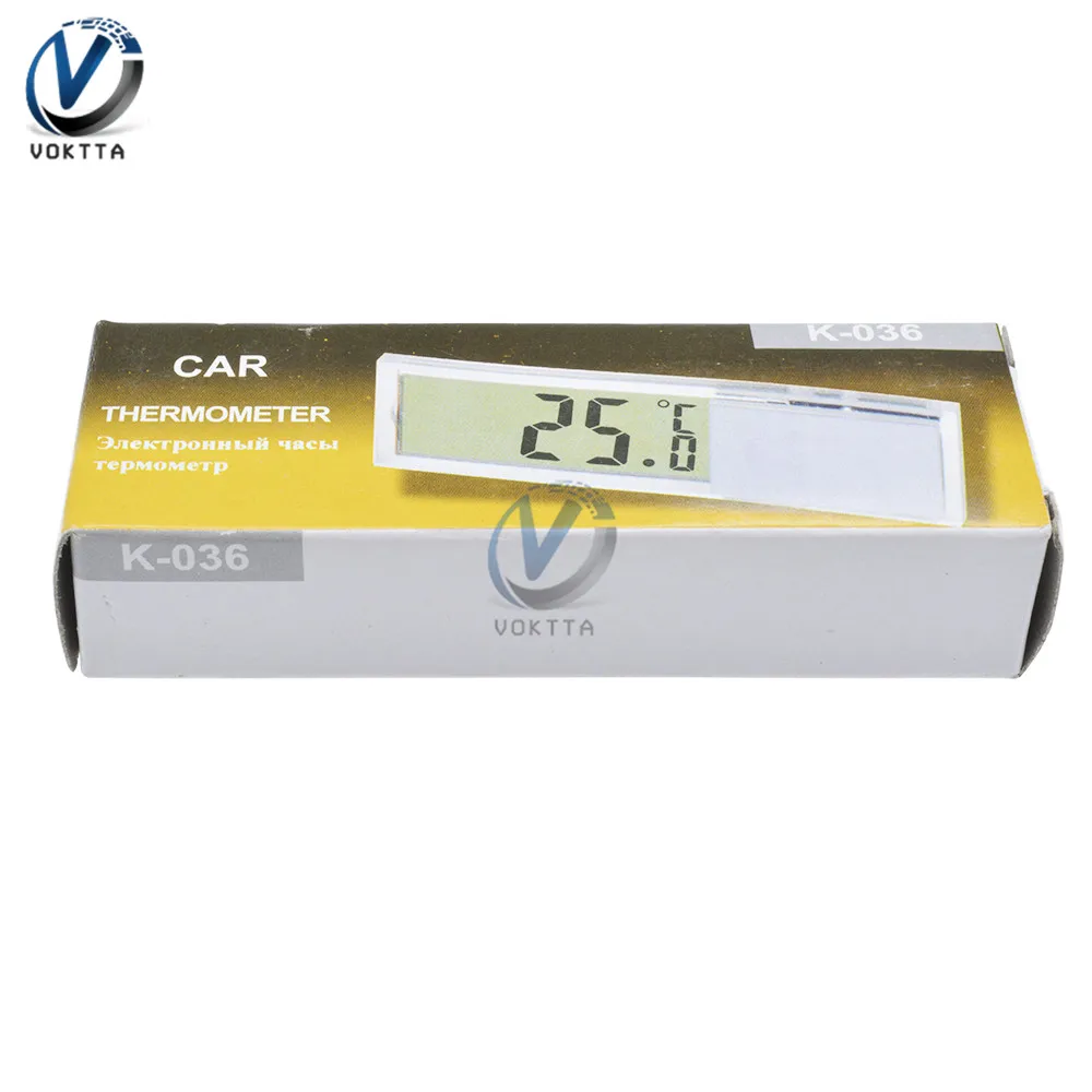 LCD Car Digital Thermometer Control Auto Window Temperature Meter -20-110 Celsius Car Thermostat Tester