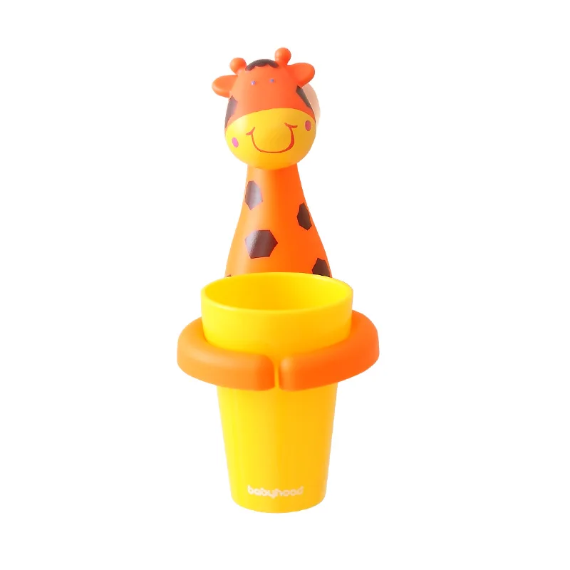 Animal Cartoon wall suction children toothbrush holder suit sucker toothpick wall hanging mouthwash cup creative brush cup