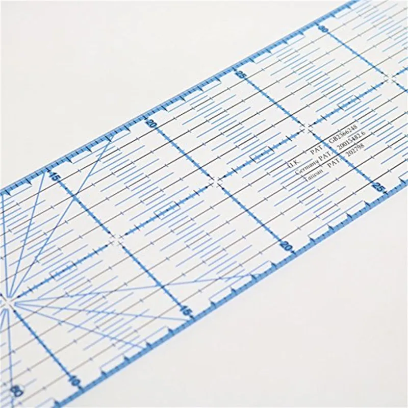 45cm DIY Acrylic Sewing Patchwork Ruler Quilting Grid Cutting Tailor Craft 5BB5079