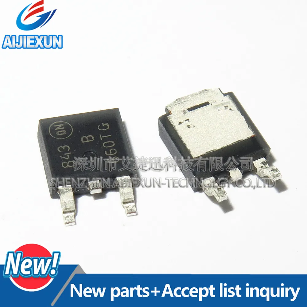 10 Pcs MBRD660CTG 660TG TO-252 Poder SWITCHMODE Retificadores em estoque 100% Novo e original