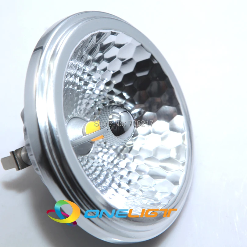 AR111 QR111 G53 GU10 20W COB LED Light Bulbs Dimmable Warm White Cool White LED Downlights Aluminum CE&ROSH 10pcs