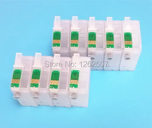 T1571-T1579 T157 R 3000 30ML 9Colors Refillable Ink cartridge For Epson Stylus Photo R3000 Printer With Permanent Chips