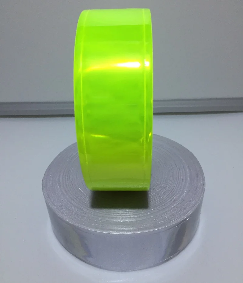 5CM * 5M PVC Reflektierende Warnband Sicherheit Kleidung Zubehör PVC Streifen Nähen Für Kleidungsstück – Detail 7
