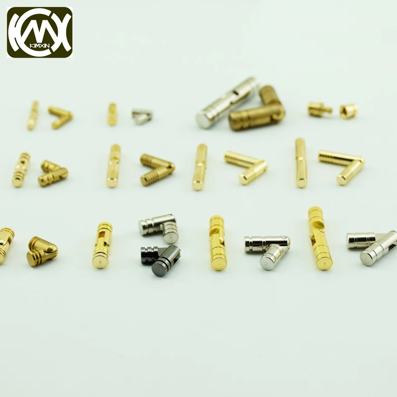 Pure copper hinge Spot sales hidden hinge Concealed hinge for Pen/gift box Wooden box cylindricity hardware Delivery fast