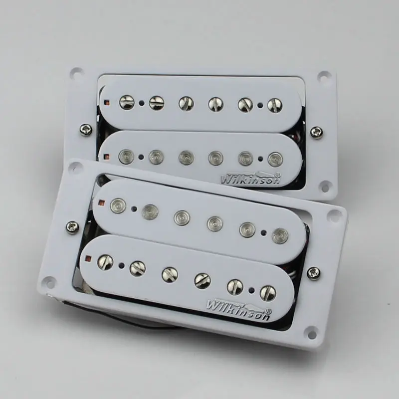 

NEW Wilkinson White Humbucker Pickup Set WHH(N+B) Guitar Pickup