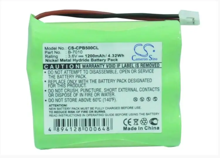 Batería de teléfono inalámbrico, pila de 1200mAh, para SIEMENS 240, 242, CS240, CS242, B-7010