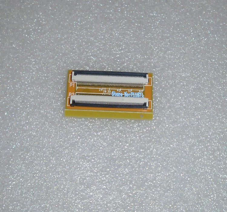 Spacing 0.5mm 60P FPC FFC extension Lcd Led 60Pin FFC FPC connector 60 FPC connector extension 60 FFC cable Increasing length