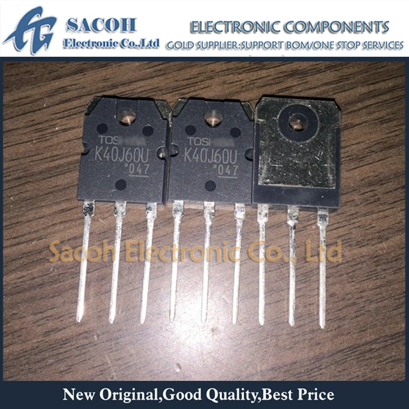 

Refurbished Original 5Pcs/Lot TK40J60U K40J60U OR TK40J60T K40J60T TO-3P 40A 600V N-Channel MOS Transistor