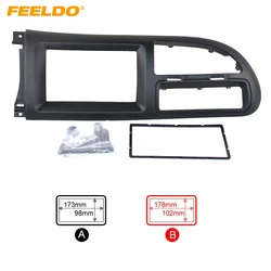 FEELDO Car CD Radio Stereo Fascia Panel Frame Adaptor Fitting Kit For Ford Transit (2014) #AM1415