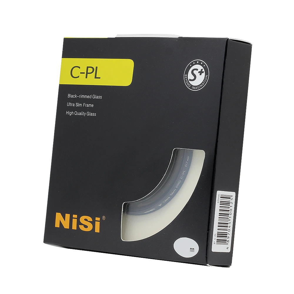 NiSi Ultra Slim CPL Circular Polarizing / Polarizer C-PL Lens Filter 82mm 77 72 67 62 58 55 52 49 46 40.5 37