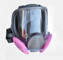 3 In 1 Safety Painting Spraying Respirator Gas Mask same For 3M 6800 Gas Mask Full Face Facepiece Respirator