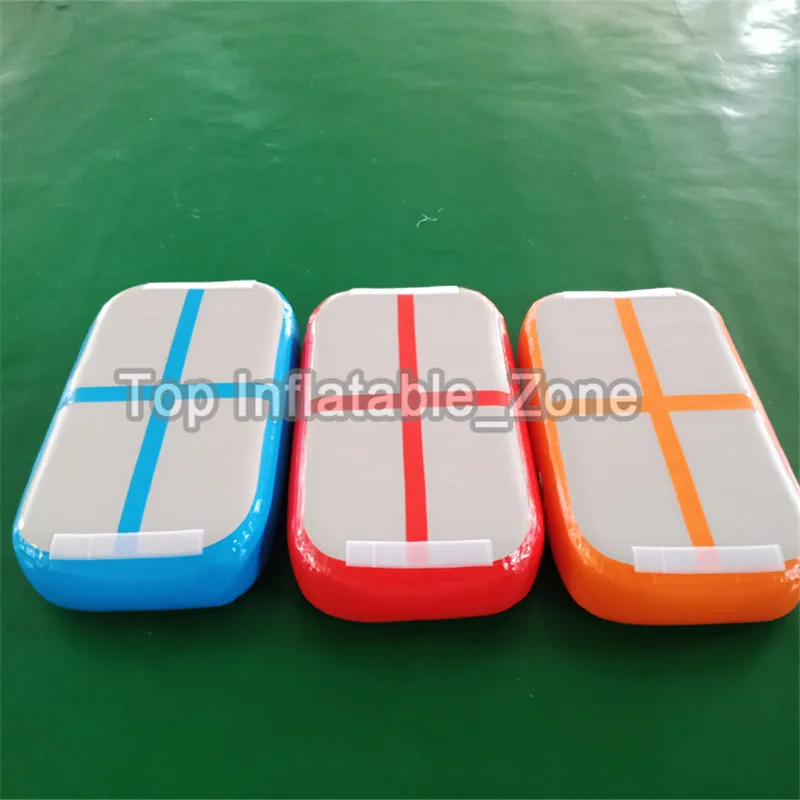 Free Shipping Inflatable Air Board/Air Block For Sale 1*0.6*0.1m Mini Airtrack/Air Mat For Gym Home Use Inflatable Tumbling Mat