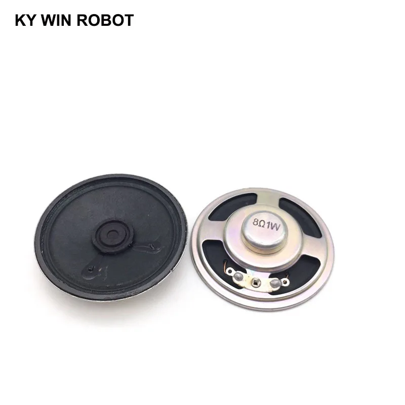 2pcs/lot New Ultra-thin speaker 8 ohms 1 watt 1W 8R speaker Diameter 57MM 5.7CM thickness 12.7MM