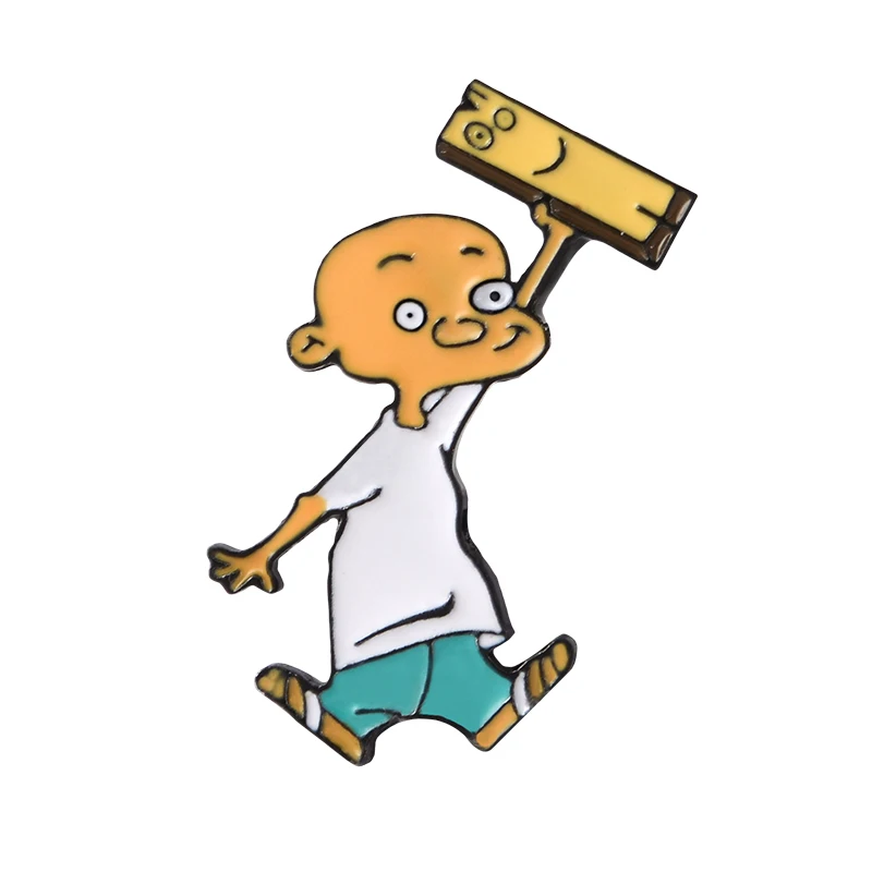 Jonny and Plank Enamel Pin (EEnE) image