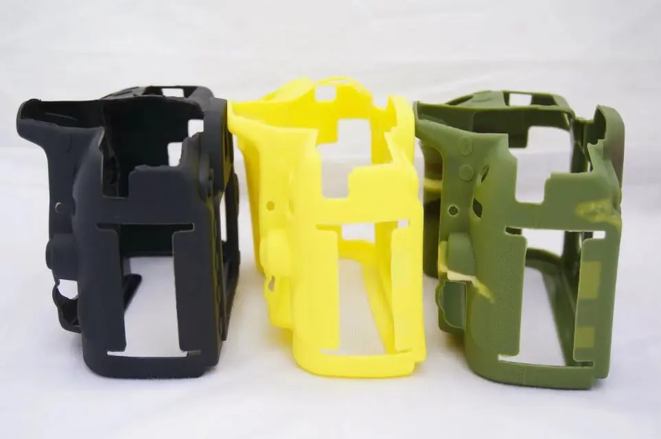 لينة سيليكون المطاط كاميرا واقية غطاء الجسم حافظة جلدية لنيكون D7000 D610 D600 حقيبة كاميرا