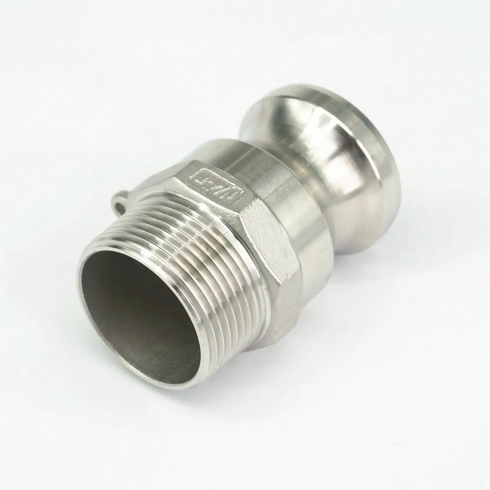 1-1/4 "Bsp Buitendraad 304 Rvs Type F Plug Camlock Fitting Cam En Groef Koppeling