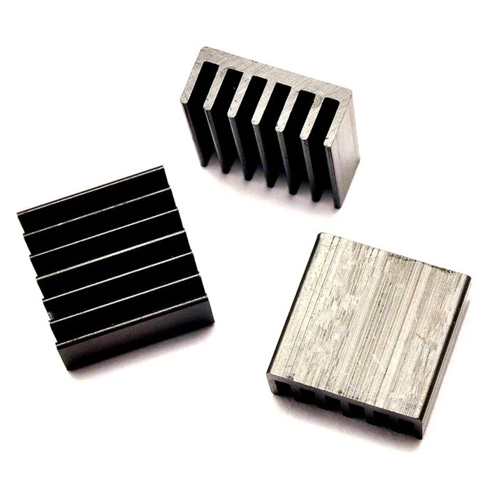 

Aluminum alloy 14*14*6MM High quality aluminum heat sink router radiator for modem router