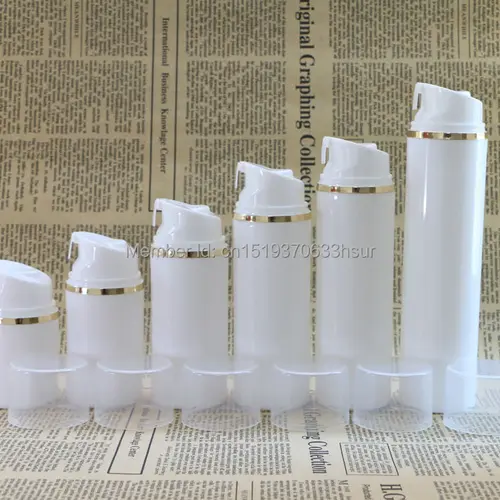 골든 엣지 투명 캡 메이크업 도구, 에어리스 펌프 병, 로션용 플라스틱 화장품 용기, 30ml, 50ml, 80ml, 10 개 Best5 골든 엣지 투명 캡 메이크업 도구, 에어리스 펌프 병, 로션용 플라스틱 화장품 용기, 30ml, 50ml, 80ml, 10 개 Best5