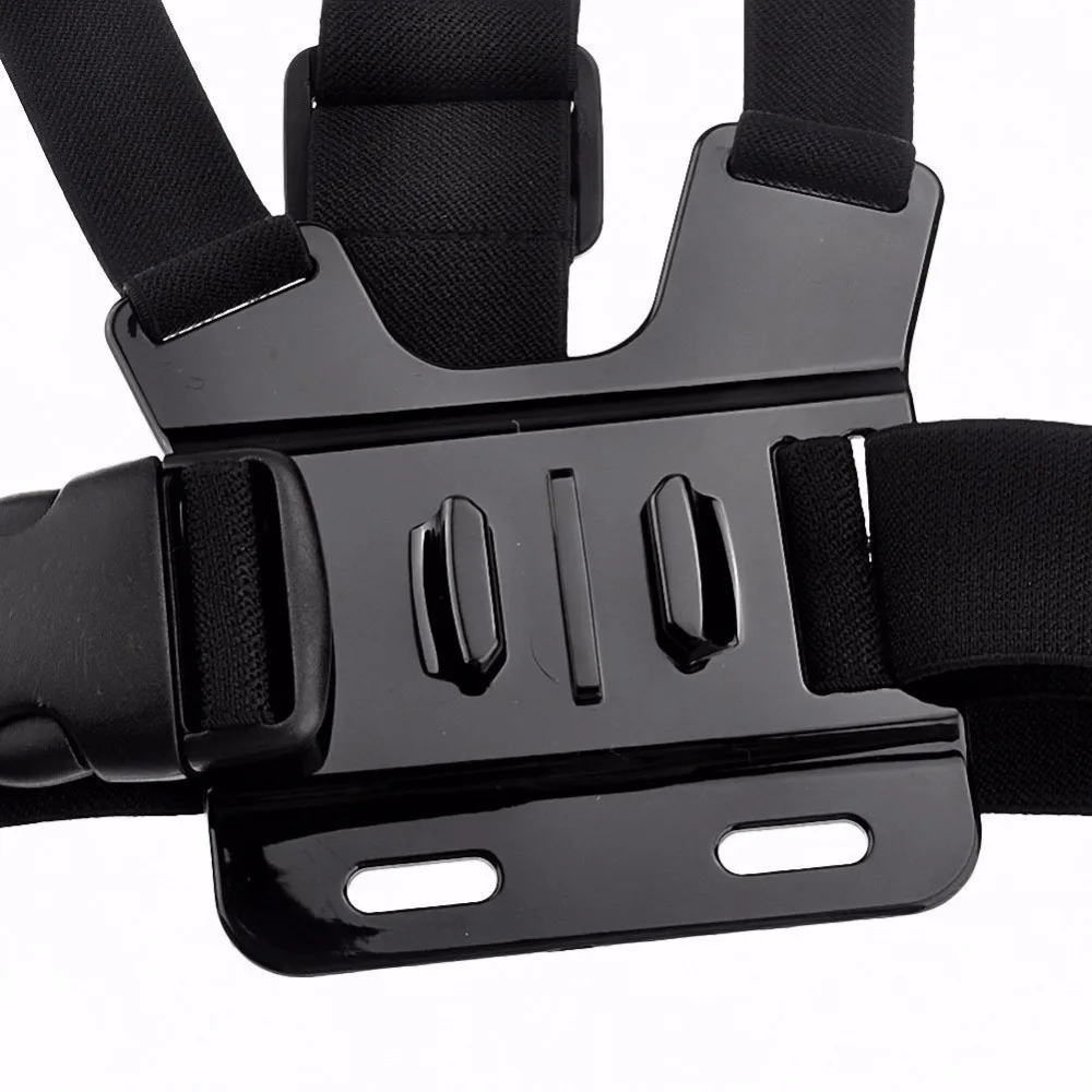 Chest Head Strap Belt For GoPro Hero 11 10 9 8 7 Action Camera Xiaomi Yi 4K Sjcam Sj4000 Insta360 Accessories With J-hook Mount