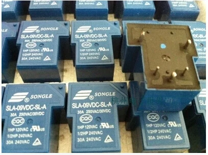 

HOT NEW IC SLA-09VDC-SL-A SLA-09VDC SLA 09VDC 30A 250VAC T90 09V DC09V SONGLE DIP5