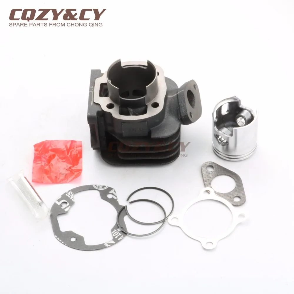 47mm / 10mm 70cc Big Bore Cylinder Kit & Cylinder Head Cap & High quality crankshaft for ITALJET Pista 50 Scoop 50 Yankee 50 2T