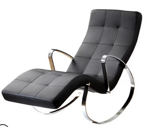 Leisure rocking chair. The elderly leisure chair. Contracted and fashionable deck chair.