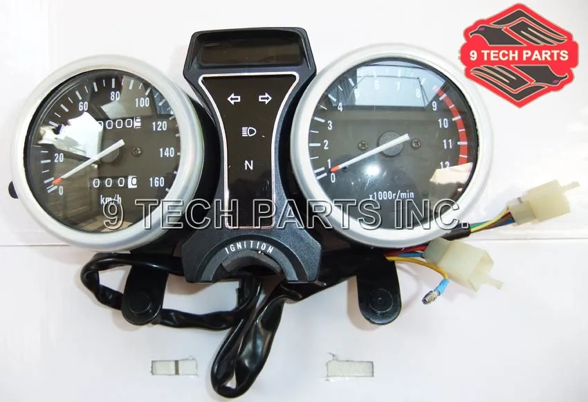 FREE SHIPPING GN 250 GN250 Speedometer & Tachometer Complete Clocks Gauges Speedo Meter & Tacho Meter