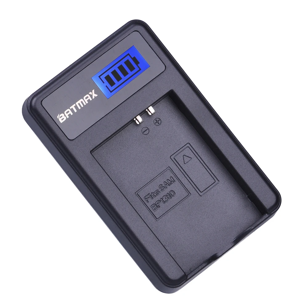 1pc  IA-BP1310 BP-1310 BP 1310 LCD USB Battery Charger for Samsung NX5 NX10 NX100 NX11 NX20 Cameras
