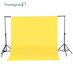 1.6X3M/5.2X9.8Ft Yellow Color Non-woven Textile Muslin Photo Backgrounds Studio Photography Screen Chromakey Backdrop Cloth