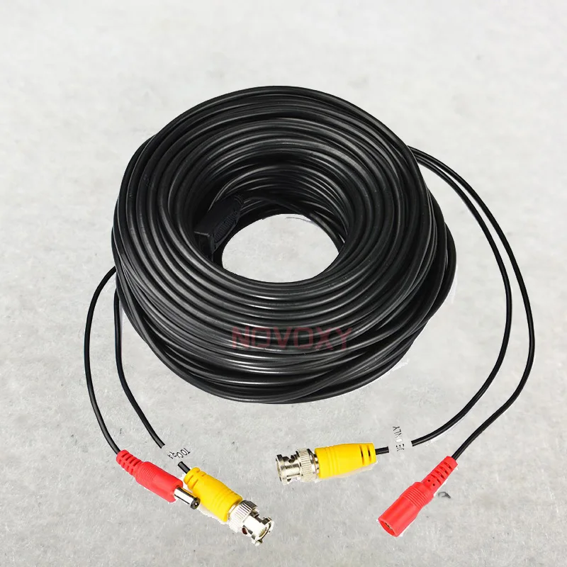 5 ~ 60M Video Power Cable Voor Security Camera Surveillance Bnc Kabel