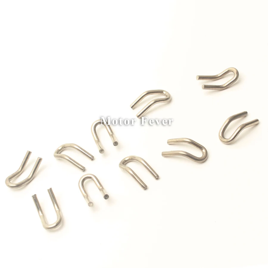50PC Universal Motorcycle Exhaust Spring Hook Adapter Escape Moto Link U Hook for AKRAPOVi Exhaust Parts
