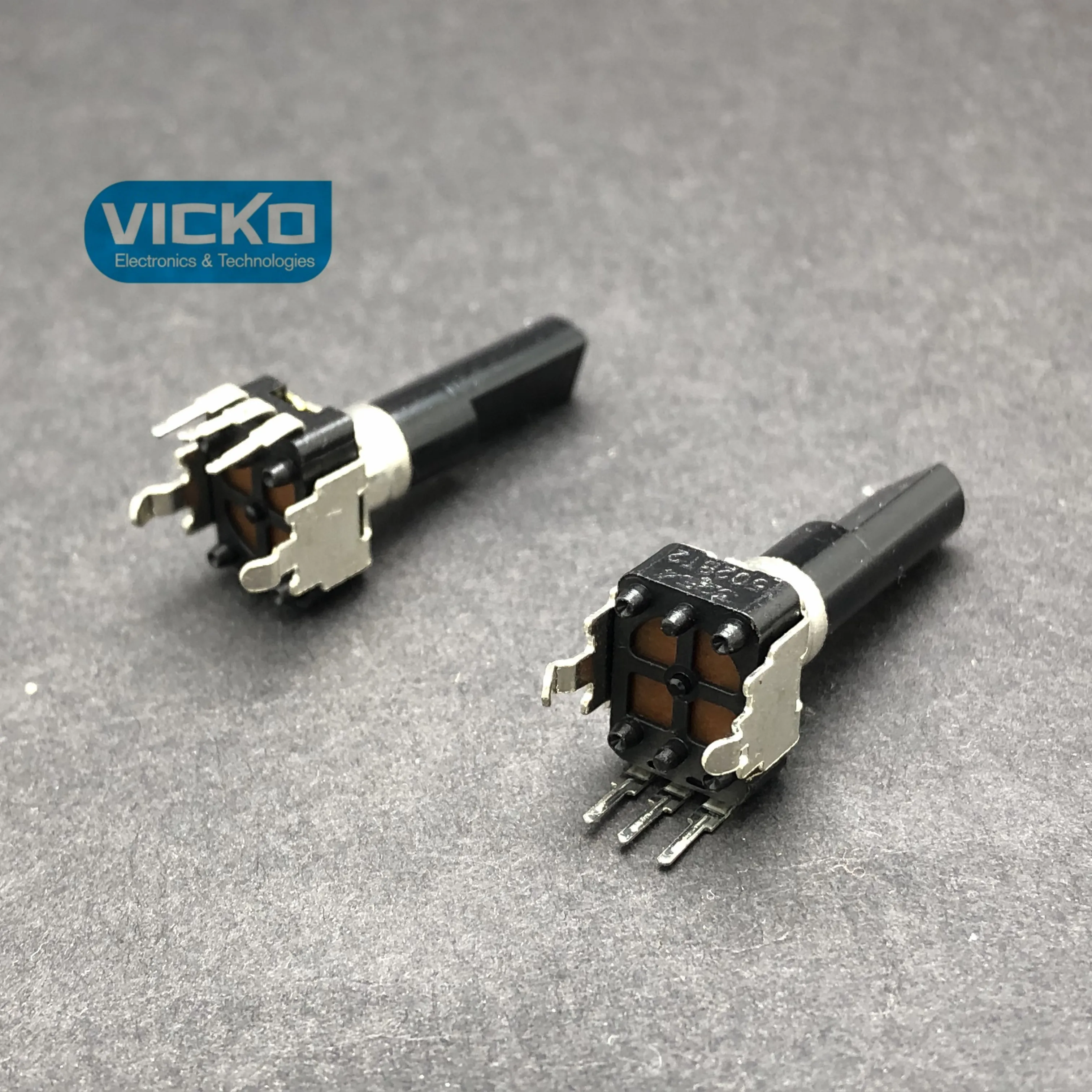 [vk] RK09 B5K 5K Taiwan Fuhua Mixer Potentiometer Single With Midpoint shaft 23MM Switch B502 R09 B5K