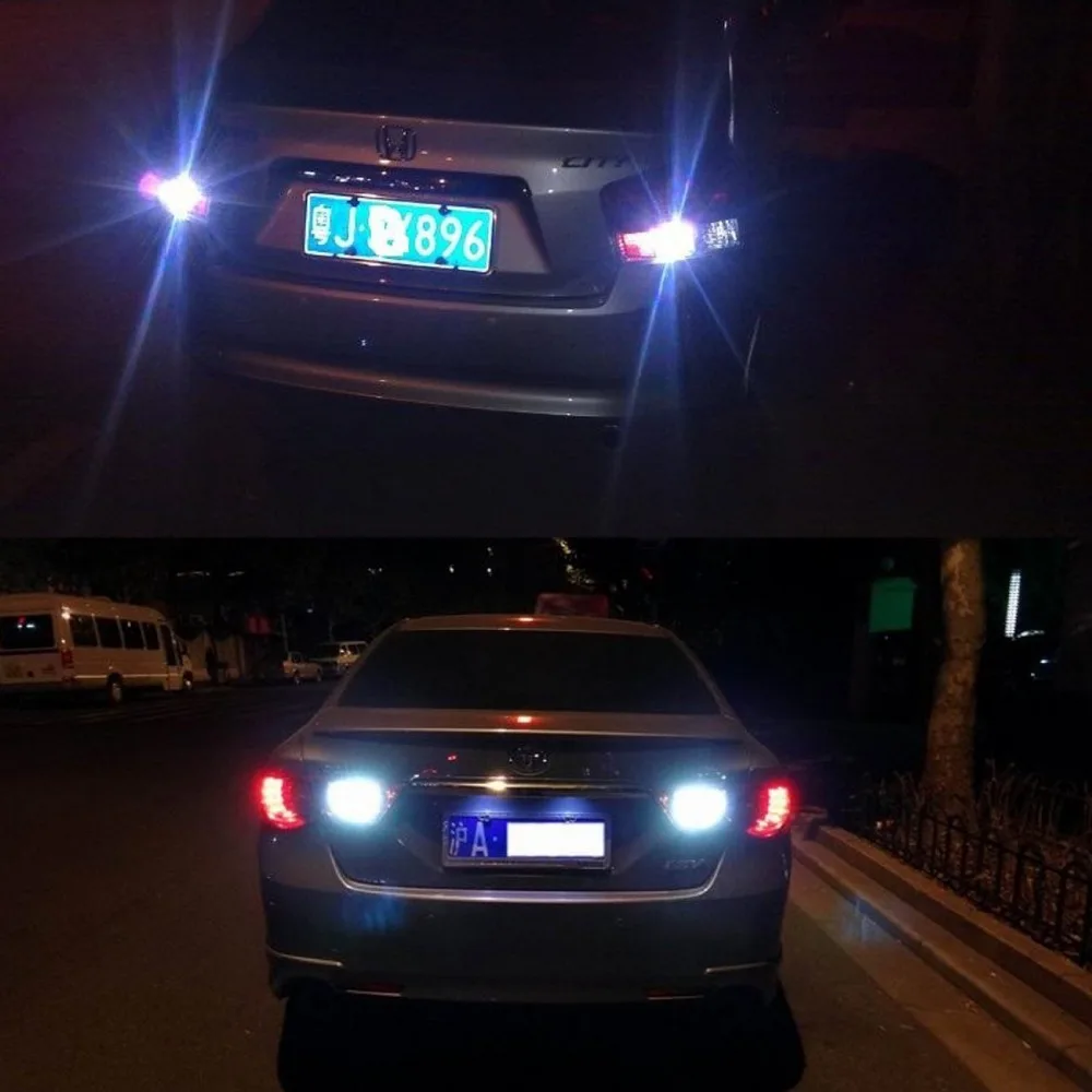 2 Ampoules P21W Ba15s 1156 - 16 x 5W Led XBD - Feux de jour Diurne - Blanc 6000K Cocho Led