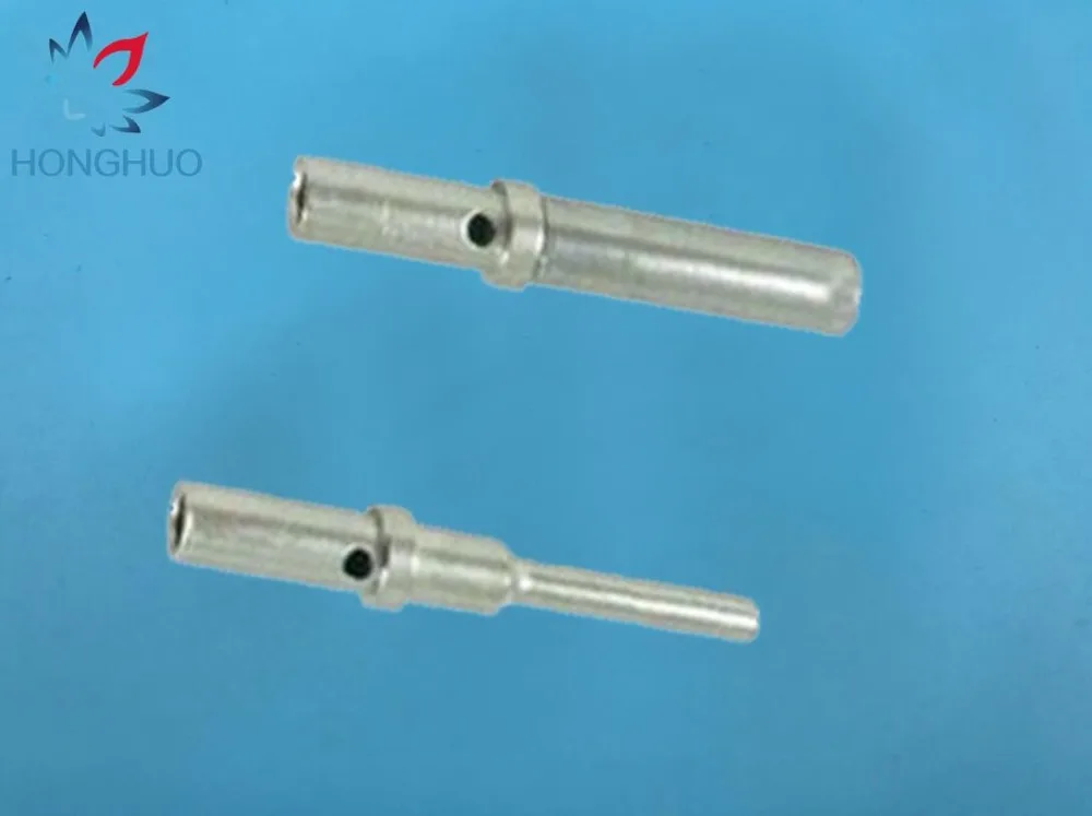 Darmowa wysyłka 50/100Pcs DT Series Pin Contact 0462-201-16141 0460-202-16141 stal nierdzewna 16-20AWG Deutsch Crimp Solid Termina